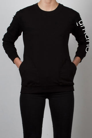 Buy Boohoo Popper Side Nursing Sweatshirt In Black